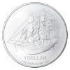SREBRNA MONETA WYSPY COOKA HMS BOUNTY 2010 1 oz 24H VM