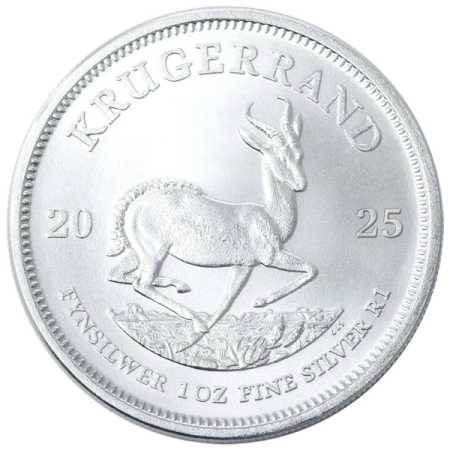 ZESTAW SREBRNYCH MONET 2025 R. KRUGERRAND 1 oz x 500 szt.