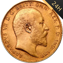 SUWEREN EDWARD VII 1902 - 1910 24H