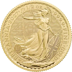 BRITANNIA 1/2 oz - 2027 r. 40.rocznica