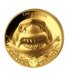 CONGO 2026 - WORLD'S WILDLIFE - SHARK 1 oz