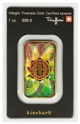 Sztaba złota ARGOR-HERAEUS/HERAEUS Kinebar 1 oz