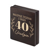 ETUI na SZTABKĘ DREWNIANE Certipack - 40 URODZINY